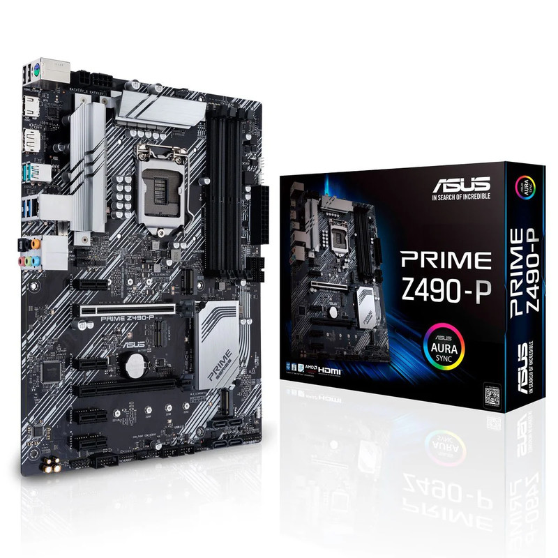 ASUS Prime Z490-P LGA1200 Motherboard - اللوحة الأم